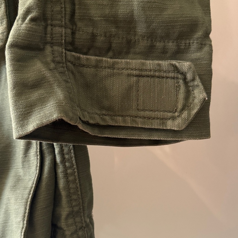 Bar III Olive Utility Jacket in 100% Cotton - Picture 10 of 15